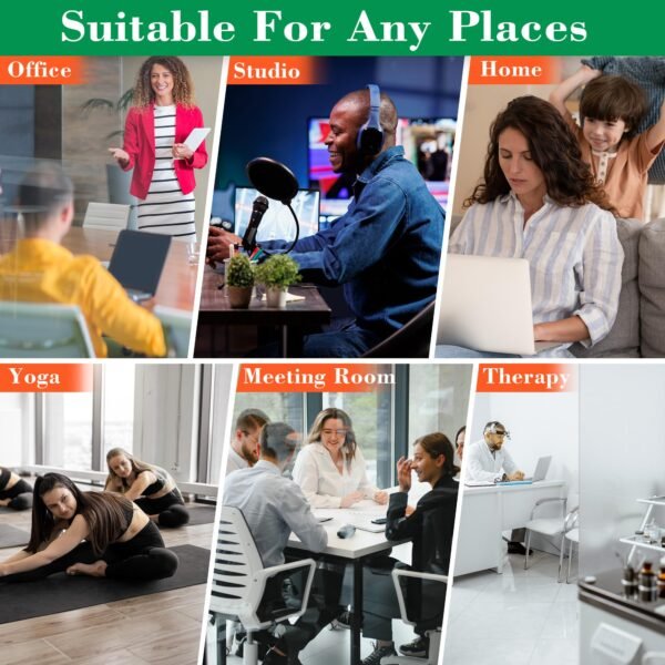 Do Not Disturb Sign,Office Door Signs for Home Office Restroom Conference Hospital Privacy Slider Door Indicator Sign Tells Whether Room Vacant or Occupied - Image 6