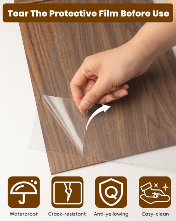 3Pack Acrylic Sign Holders 8.5 x 11 with Walnut Wood Base, Tabletop Clear Commercial Display Stand for Menu, Poster, Flyer, Table Paper Frame for Restaurant/Office/Coffee Shop Store Bar/Wedding/Hotel - Image 7